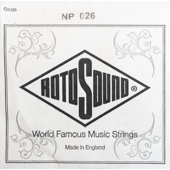 Rotosound NP 026 Единична струна за китара (NP026)