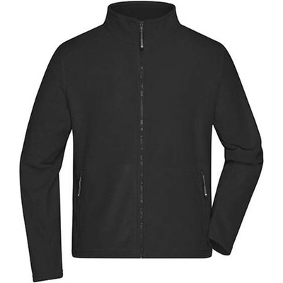 James & Nicholson fleecová mikina JN782 black