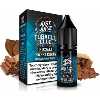 Just Juice Salt Tobacco Sweet Cubano 10 ml 11 mg