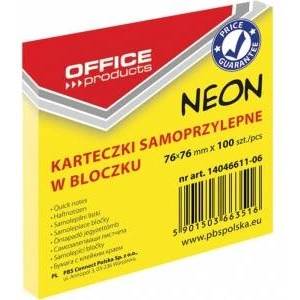 Office Products Sticky notes office products 76x 76 mm yellow (100), yellow