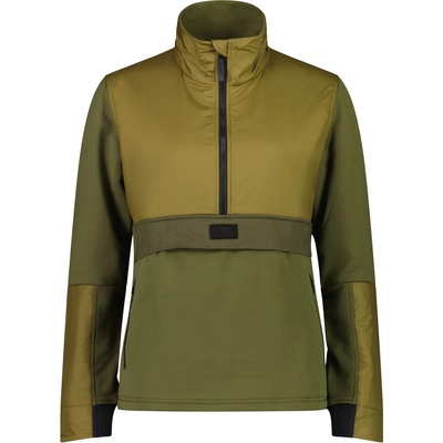 Mons Royale Дамски пуловер Mons royale Women's Decade Mid Pullover Fleece jumper - Forest Floor - размер XS (117-2974-0111)