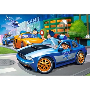 Castorland - Puzzle Police Chase 40 maxi - 40 - 99 piese