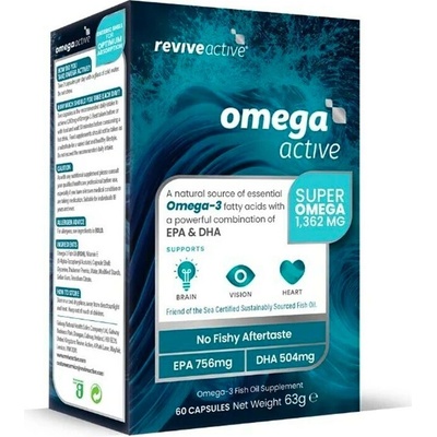 ReviveActive Omega 3 Active 60 kapslí