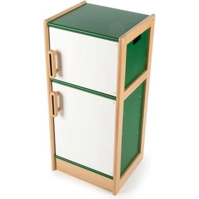 Bigjigs Toys - Дървен хладилник за детска кухня - Зелен (T0160)