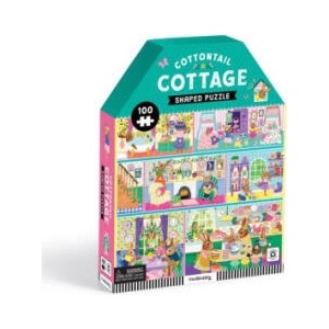 COTTONTAIL COTTAGE 100PC HOUSE SHAPED PU | MUDPUPPY (2026)