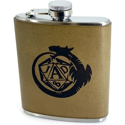 imago Placatka s koženým obalem Jeskyně a draci 200 ml