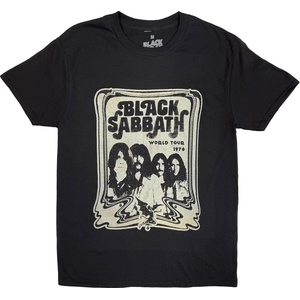 Black Sabbath World Tour 1978 Black M Риза (BSTS02MC02)