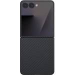 PITAKA MagSafe Калъф за Samsung Galaxy Z Flip 7 - PITAKA Ultra Slim Black-Gray Case (FBFLIP7)