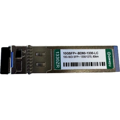 Conneu 10GBase-ZR BiDi SFP+ модул, SMF, 1330-1270 nm, 60 км (10GSFP+-BD60-1330-LC)