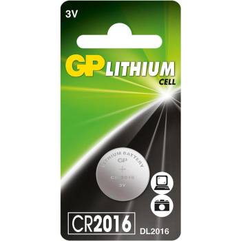 GP Batteries Литиева бутонна батерия GP CR2016 3V 1бр. -1pk- GP (GP-BL-CR2016-7U1)