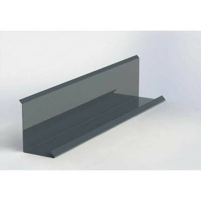Lemování zdí klasik r.š.200mm Al Hliník 0.7mm lakovaný RAL 7016 antracit STORM dl.2m