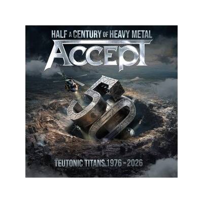 Accept - Teutonic Titans 1976-2026 Silver Vinyl 2 LP