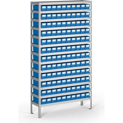 Corping Regál s plastovými boxy ShelfBox, 2000 x 1000 x 400 mm, 120x box B