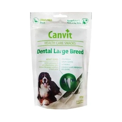 Canvit Snacks Dental Large Breed-Duck 5 x 250 g