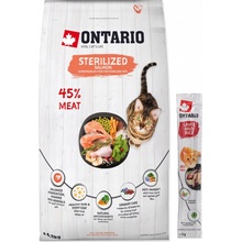 Ontario Cat Sterilised Salmon 6,5 kg