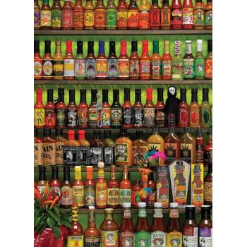 Image 1 of Cobble Hill - Puzzle Hot Hot Sauce - 1 000 piese