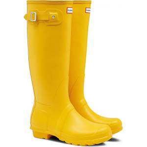 Hunter Boots Дамски гумени ботуши Hunter Boots Women's Original Tall Wellington boots - Yellow - размер 38 (EU) (131-0093-0314)