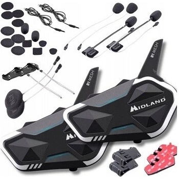 Midland Motorbike Midland R1 MESH TWIN интерком, 2 бр (R1 MESH TWIN)