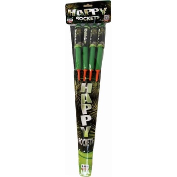 Rakety Happy Rocket set 4 ks