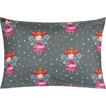 Bellatex Viola vankúš 45/089 víly na šedé 40x60