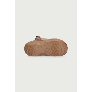 Crocs чехли за деца CLASSIC CRAFTED VEGAN SUEDE STITCH CLOG (213988.CROCS.CLASSIC.CR)