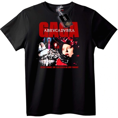 NOONEBRAND Тениска Абракадабра - XL, Black