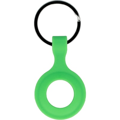 Силиконов ключодържател за Apple AirTag - Tel Silicone Keyring (зелен)