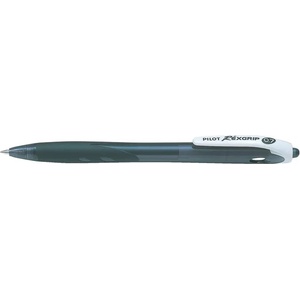 Pilot Химикалка, 0, 27 мм, с бутон, PILOT "Rexgrip", черна BRG-10F-BB-BG (BRG-10F-BB-BG)