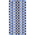 Cawö Кърпа Unique шахмат 50 x 100 см сапфирена (942 50/100 11)