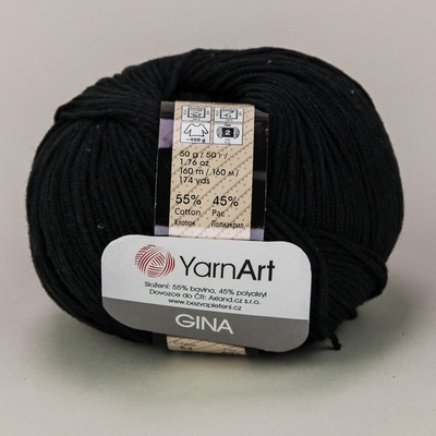 YarnArt Jeans 53 černá