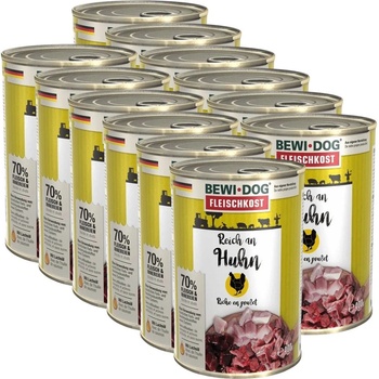 Bewi Dog консерви - Пиле, 12 x 400г