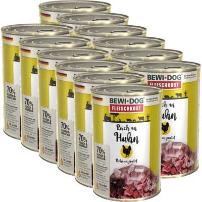Bewi Dog консерви - Пиле, 12 x 400г