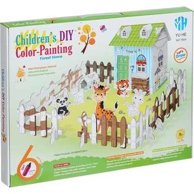 GOT Детски комплект gОТ - Ферма за сглобяване и оцветяване (yw147856)