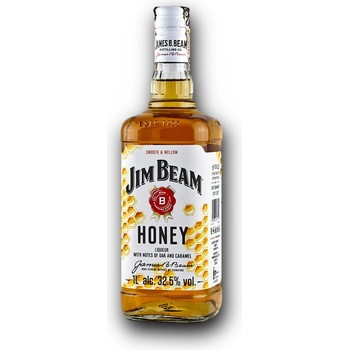 Jim Beam Honey 32,5% 1 l (holá láhev)