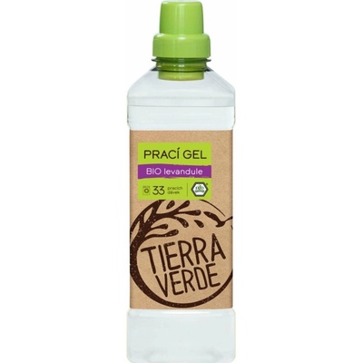 Tierra Verde Prací gel s vůní BIO levandule 1 l