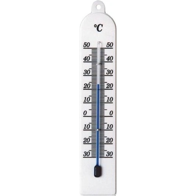 Schneider Teplomer Plastik interiérový, plastový, biely, 177 x 34 mm