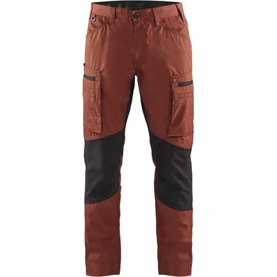 Blåkläder AB 1459 servisní nohavice Burned Red/Black