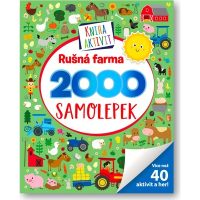 Rušná farma 2000 samolepek