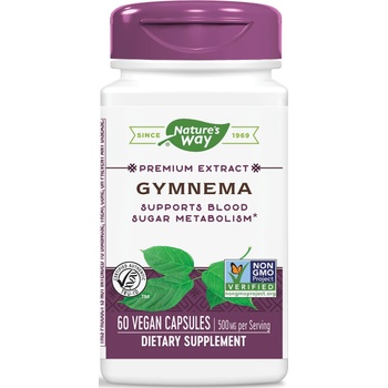 Nature's Way Gymnema, 500 mg, 60 капсули, Nature's Way (63700)
