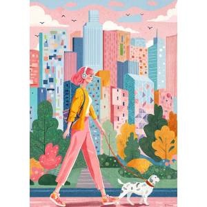 Cherry Pazzi - Puzzle City Vibes - 300 piese