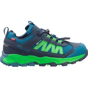 Trollkids Детски мултиспорт обувки Trollkids Kid's Tronfjell Hiker Low Multisport shoes - Mystic Blue / Fresh Green - размер 28 (EU) (702-2415-1011)