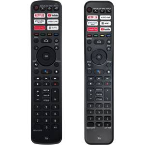 съвместим Panasonic tx-24msw504 tx-32msw504s, tx-43msw504 tx-43msw504s, tx-32msn608, tx-32mst606, tx-32msx609 - резервно дистанционно управление с гласово управление (tx-24msw504 tx-32msw504s, tx-43msw504 tx-43 Дистанционно