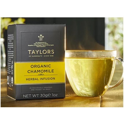 Taylors of Harrogate heřmánkový čaj ORGANIC 20 s.