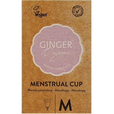 GingerOrganic Menštruačný kalíšok Veľkosť M 1 ks