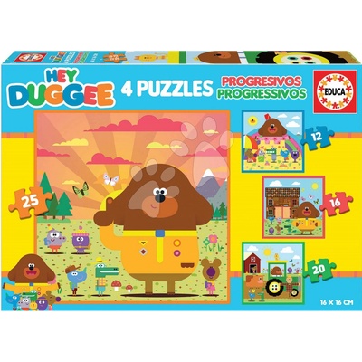 Hey Duggee Progressive Educa 12-16-20-25 dílků