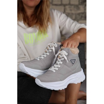 Moda Trend Дамски спортни боти - Сиви #320696 (320696_Сив)