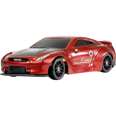 Amewi Drift Sport GTR červená komutátorový RC model auta elektrický športové auto 4WD 4x4 RtR 2,4 GHz 1:43