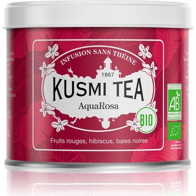 Kusmi Tea Sypaný bio organický ovocný čaj AquaRosa 100 g
