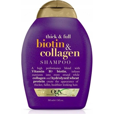 OGX šampon pro husté a plné vlasy biotin-kolagen 385 ml