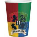 Amscan Papierové poháre Harry Potter fakulty 250 ml
